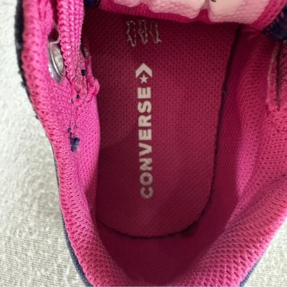 Converse All Star Blue/Pink Toddler Shoes Size 5